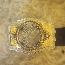 Sunshine Silver Mining Belt Buckel Ko