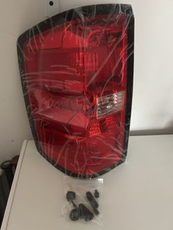 Silverado Driver Side Tail Light