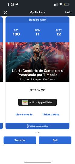 Uforia Concierto De Campeones