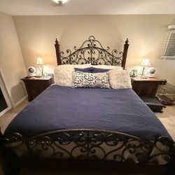 5 Piece King Bed Set