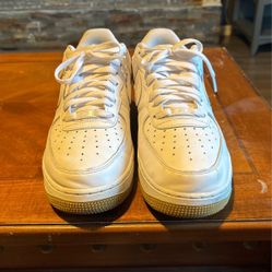 Air Force Ones With Gum Sole 