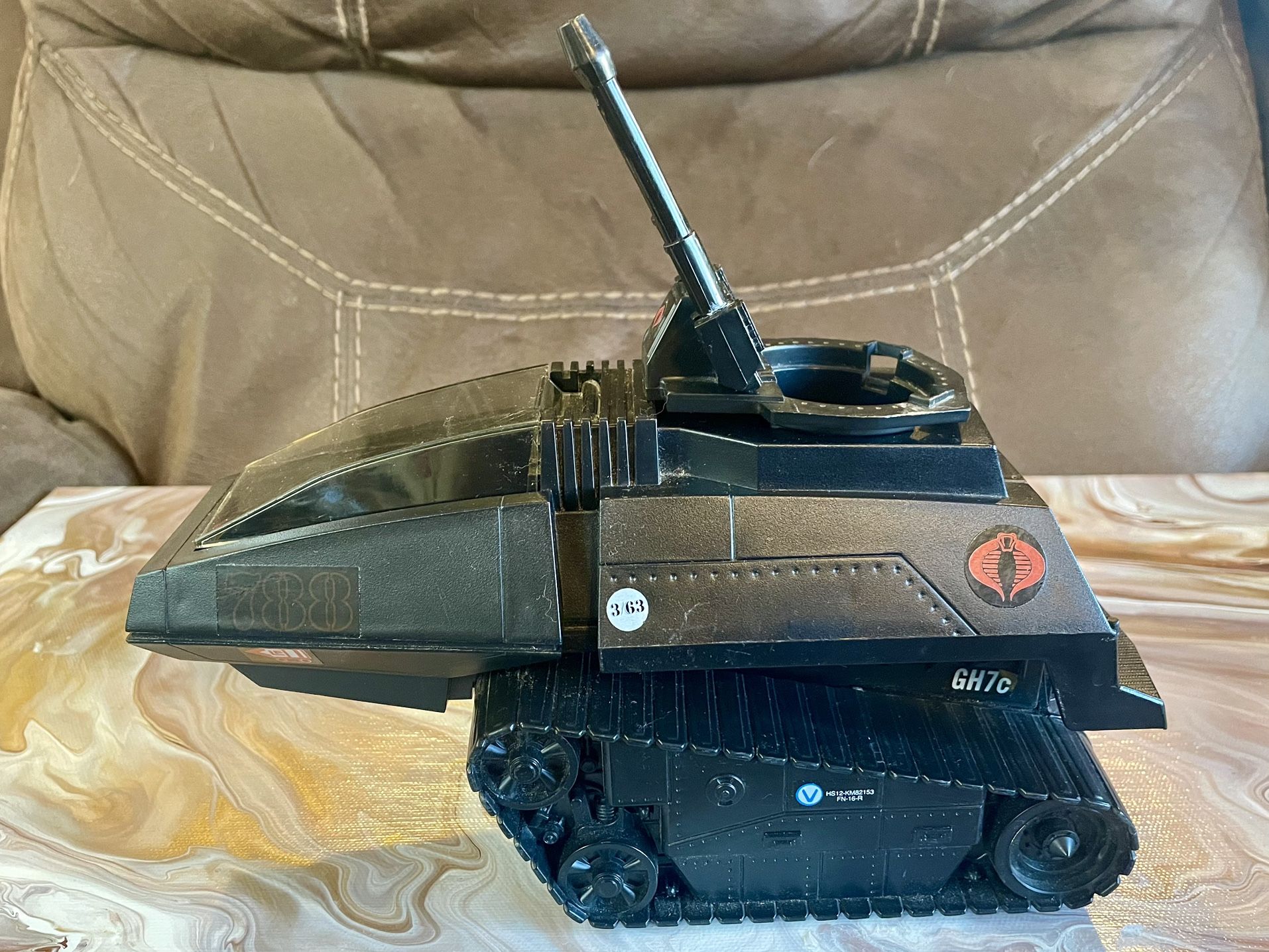Vintage GI Joe COBRA H.I.S.S. Sentry Tank • Hasbro 1983, Complete