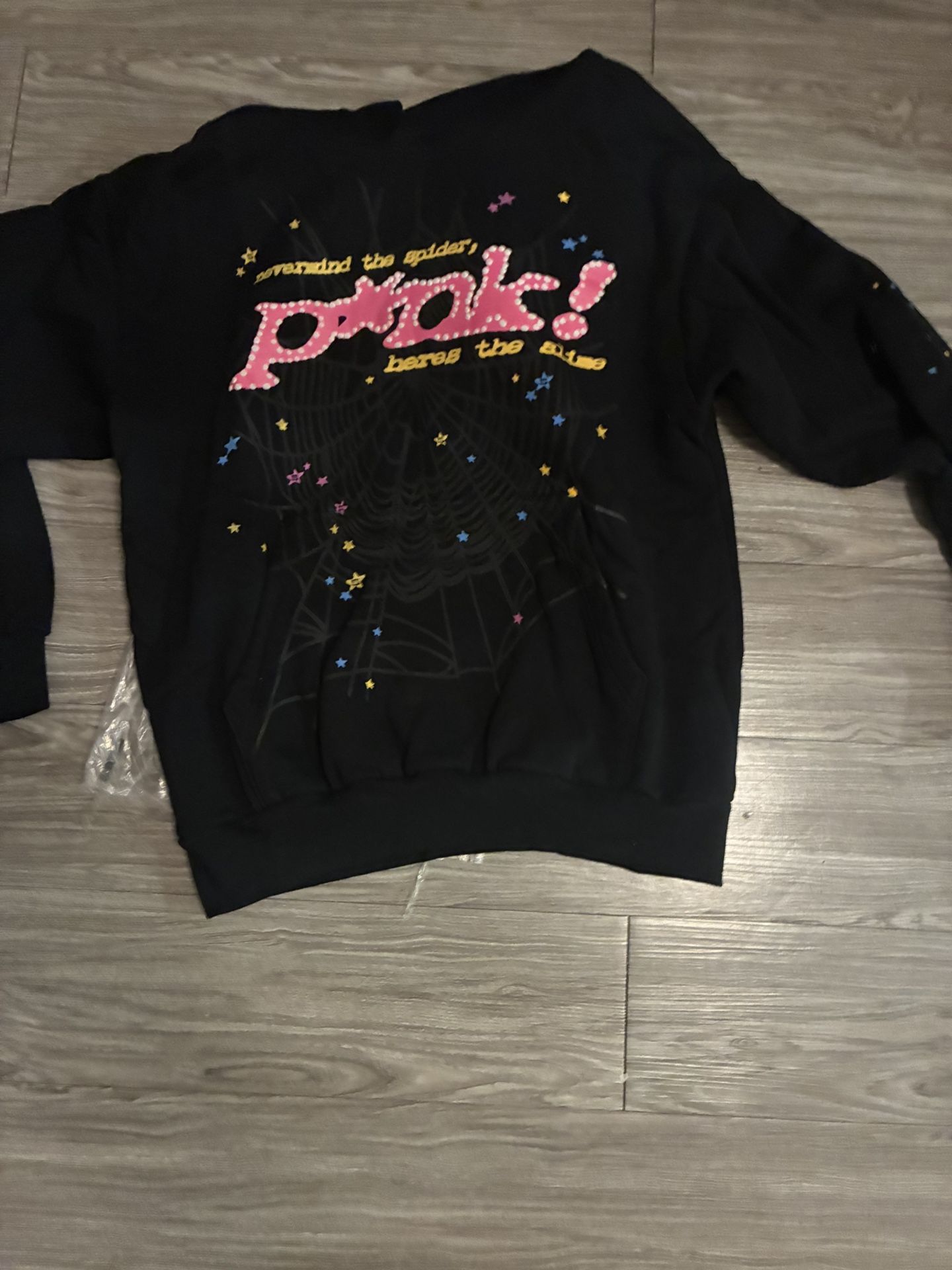 Pink Spider Hoodie