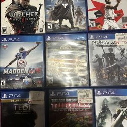 PS4 Games ( Need Gone)