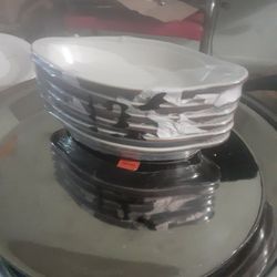 Oval Welsh Rarebit Thanksgiving Plates