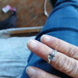 Ring With Blue Stone