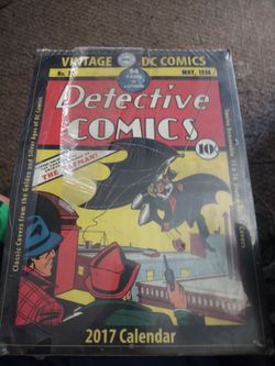 D.C  comics vintage calendar