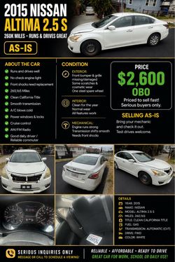 2015 Nissan Altima