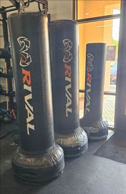 Rival Freestanding Punching Bags – Set of 3