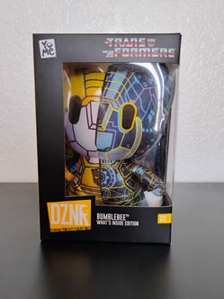 Brand New YuMe DZNR Collectible Plush Toy of Bumblebee from Transformers Movies