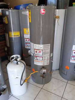 Water heater boiler 40 gallons. Propane gas