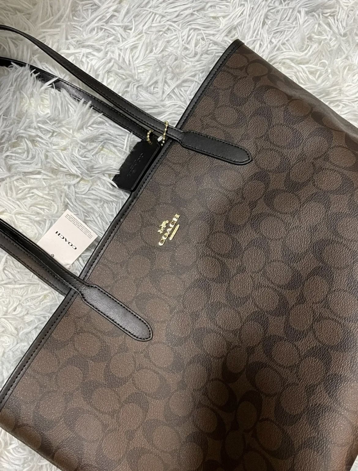 Coach Bag City Tote Bag In Signature Canvas