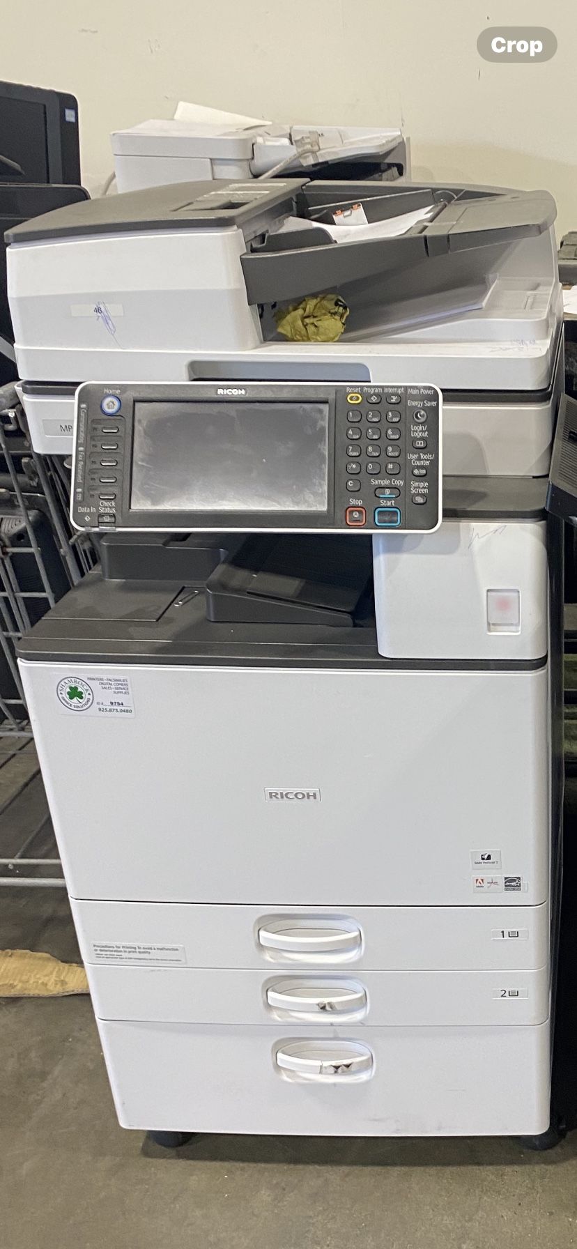 Ricoh Mp 4054 Copier,printer,Scanner