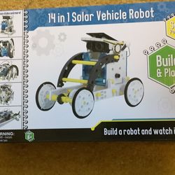 14 In 1 Solar Vehicle Robot