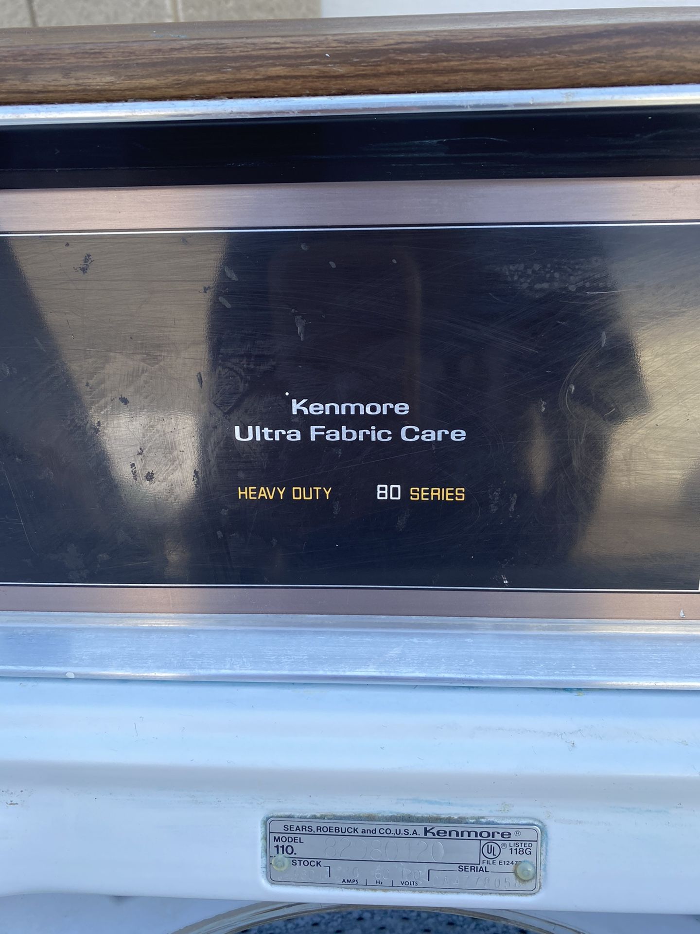 Kenmore Washer