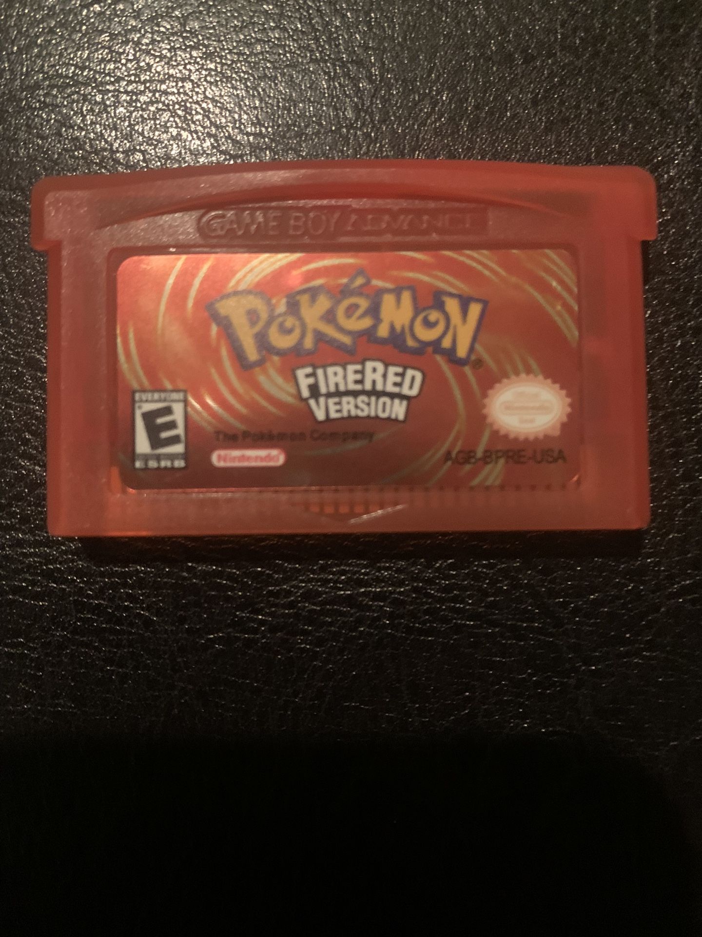 Pokémon Fire Red Gameboy Game