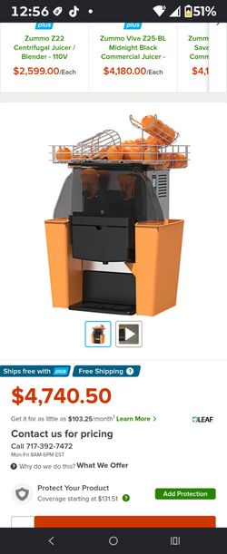 Zummo juicer industrial