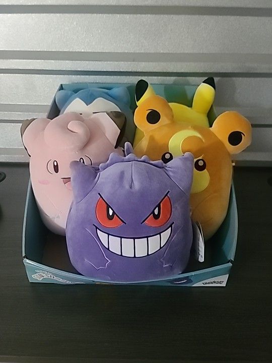 Pokemon GENGAR Squishmallow plush from Kellytoy!