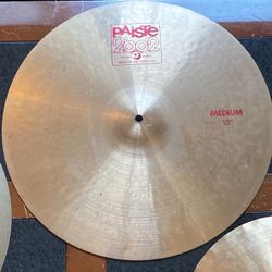 Paiste 2002 18” Medium Crash Cymbal