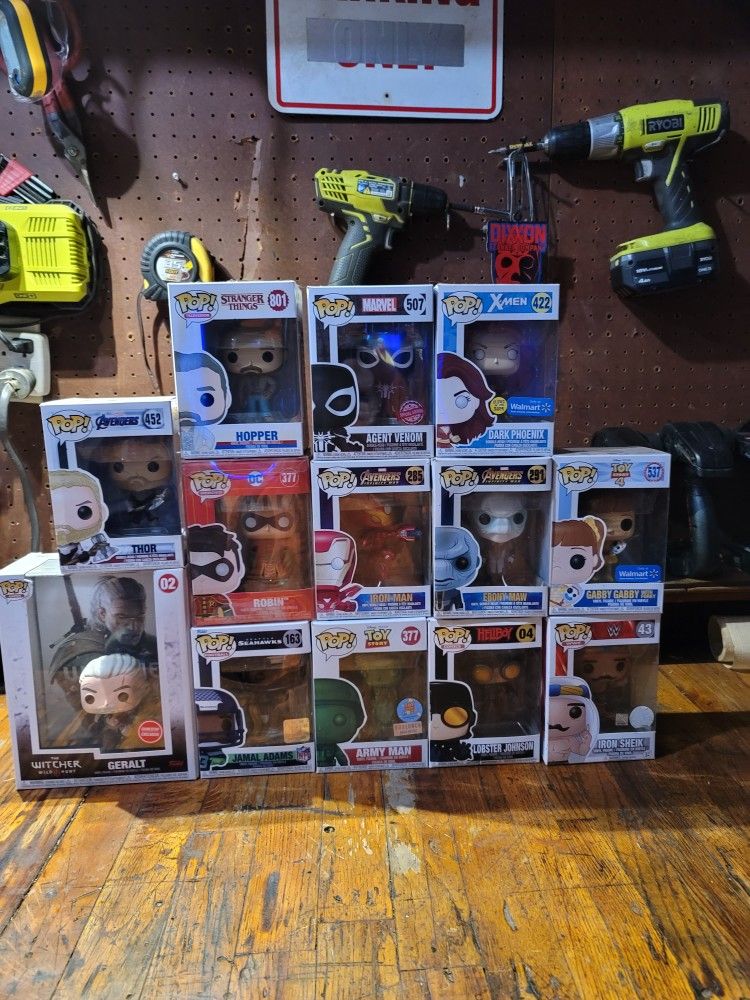 Nice funko Pop Doll Lot