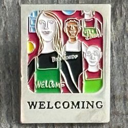 Starbucks “Welcome” Pin