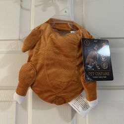 TURKEY COSTUME FOR PETS SIZE SMALL