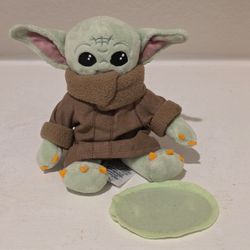 Disney Parks Star Wars Grogu Magnetic Shoulder Pal Plush with Sounds