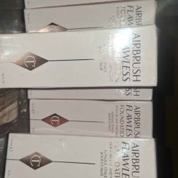 Charlotte Tilbury 4 Neutral  Airbrush Flawless Foundation ! (20) ct