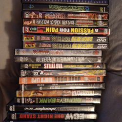 Wrestling Dvd Lot 