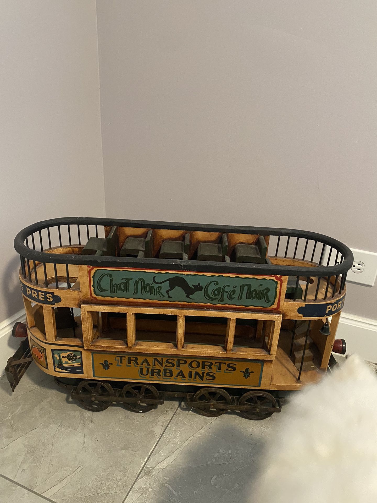 Vintage Fresh Double Decker Troller Car