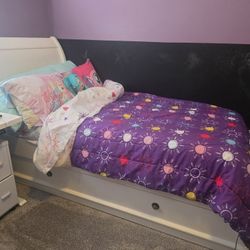 White Twin Bedroom Set