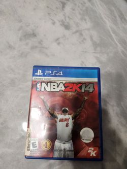 NBA 2k 14 "Playstation 4"