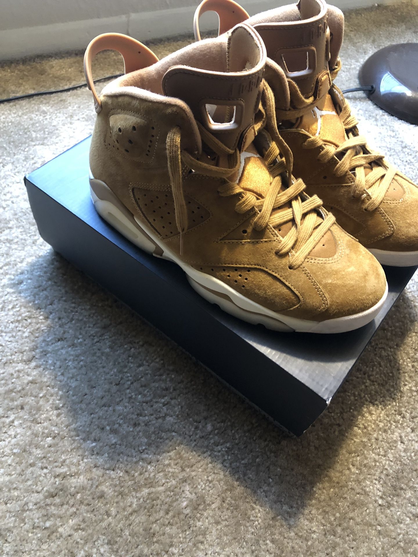 Air Jordan 6s Wheat