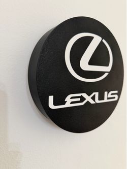 Regalo para Amantes de los Coches | Emblemas de Marcas Automotrices en Relieve | Decoración de Pared Circular para Taller o Oficina | Arte de Pared de