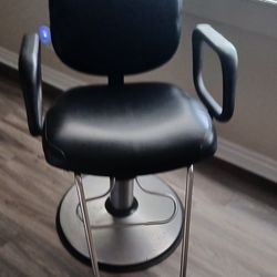 Professional Salon Chair Hydrolic. This is either a Jeffco Aero Styling Chair or a  Collins Merano Styling Chair.