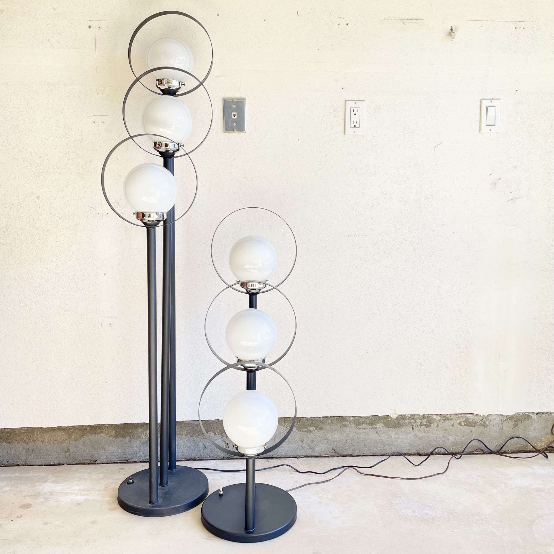 Mid Century Modern Globe Lamps MCM
