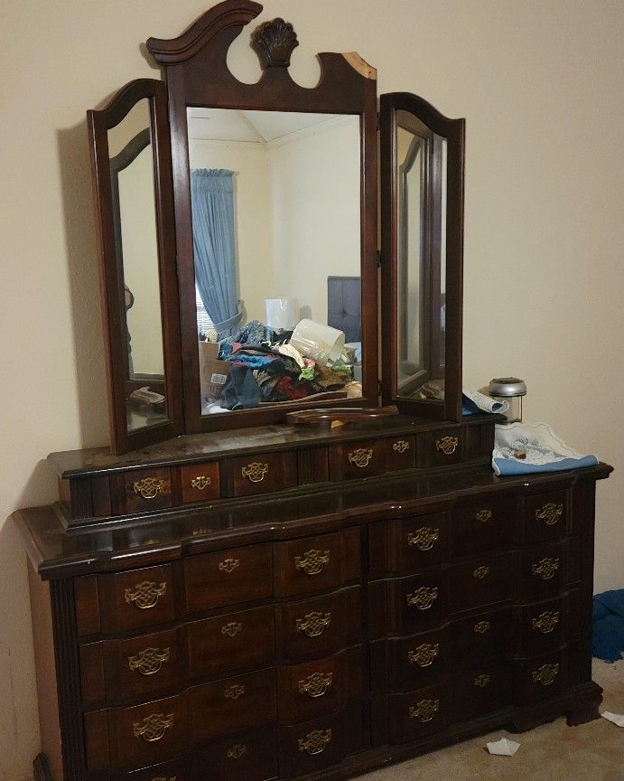 Large Antique Dresser