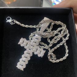 925 Diamond Pendant 