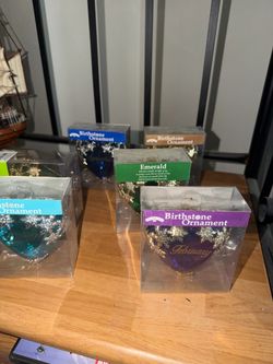 Birthstone Christmas Ornament