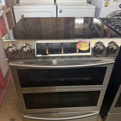 Refurbished Electric stoves available with a 60-day warranty. Delivery available at an extra cost.