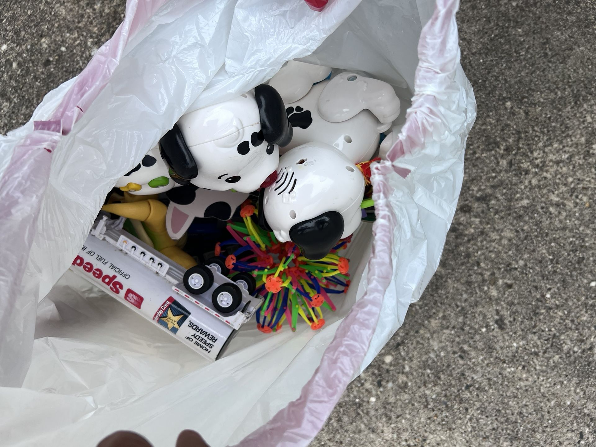 FREE bag of toys