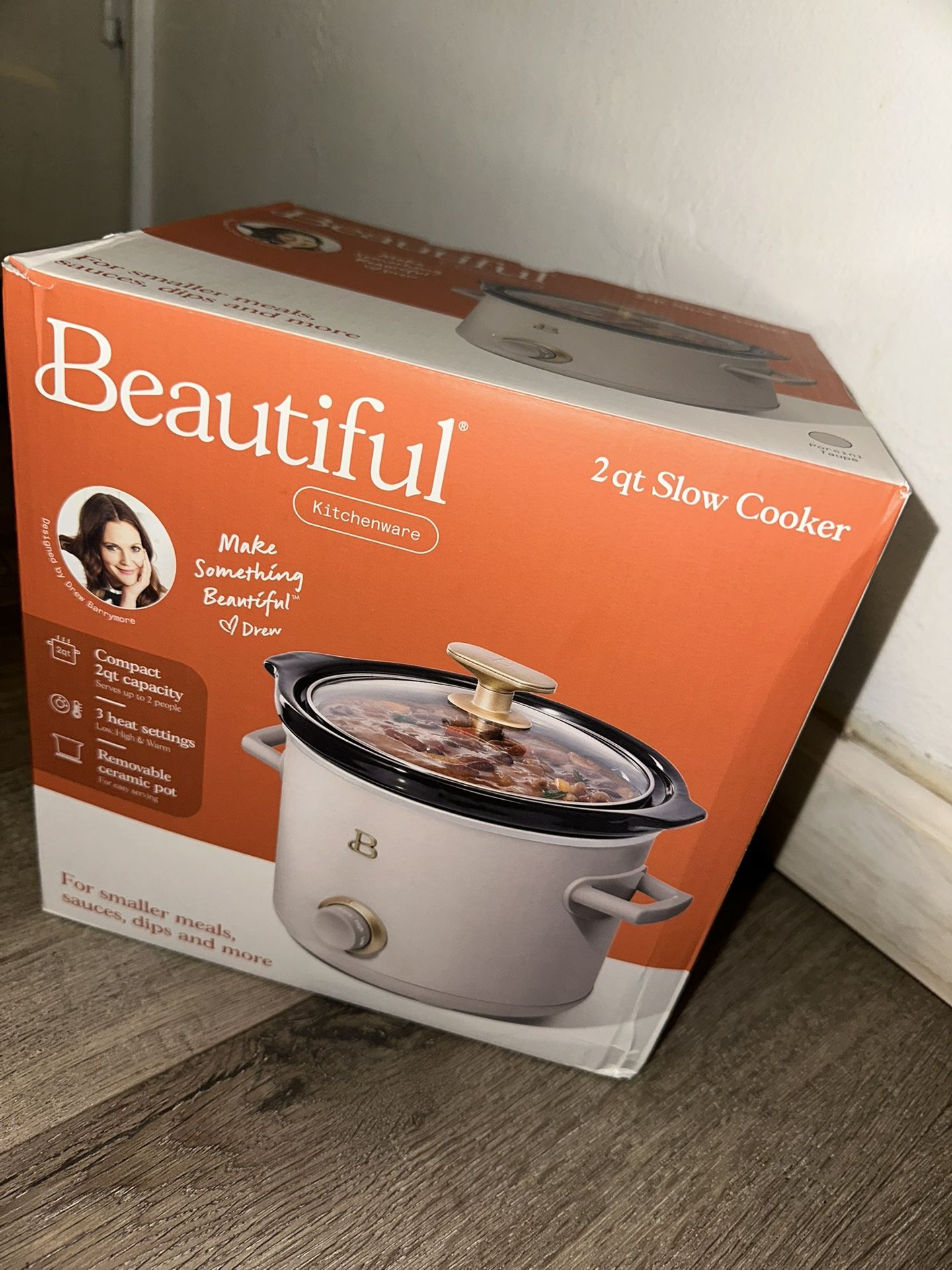 Beautiful 2Qt Crockpot