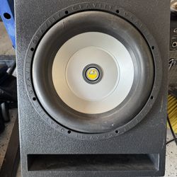 12” Gravity Subwoofer With Ported Heavy Duty Box