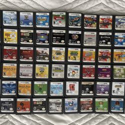 Nintendo DS Game Lot 68 Games