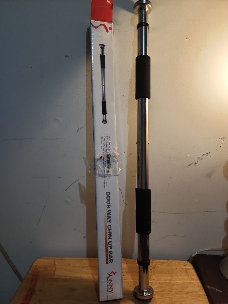 Sunny Health & Fitness Pull Up Exercise Bar with Adjustable Width