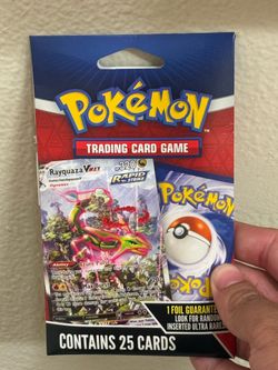Opened packed of Pokemon cards new