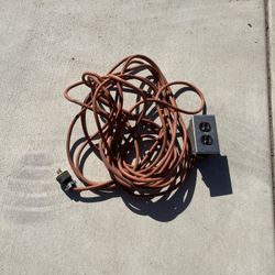 50 Ft Extension Cord And Outlet Box
