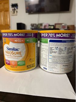 similac neosure 1.42 lb & Enfamil Neuro pro
