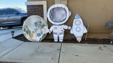 Space theme cutouts