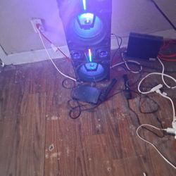 High Tech Party Speaker 8000 Watts 